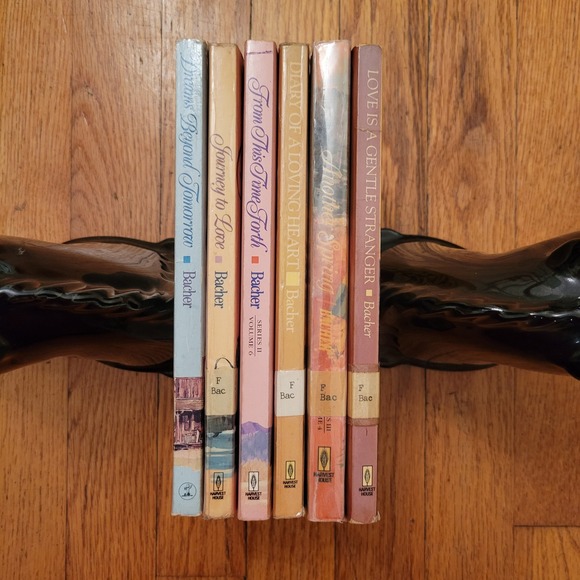 June Masters Bacher Pioneer Romance Novels Lot Set 6 Books Christian Fiction - Picture 2 of 5